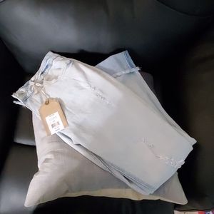 Super soft stretchy ankle skinny jeans